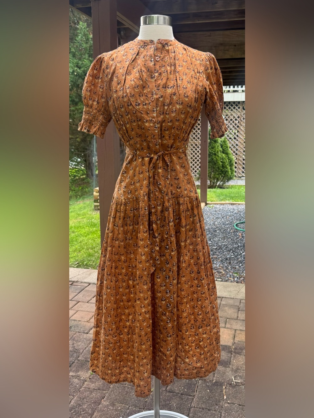 Daughters Of India Prairie Dress Size Extra Small XS